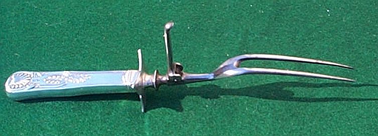 US Navy Cutlery Carving Fork