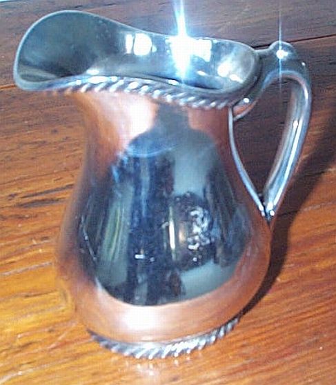 WWI to WWII US Navy Pitcher Silverplate Wardroom Mess