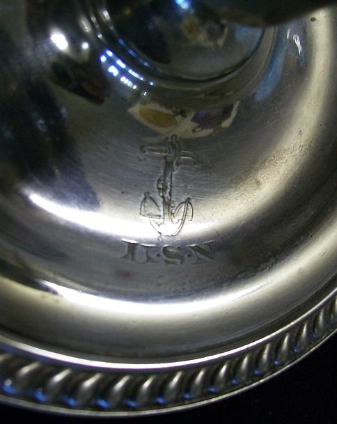 silverplated personal candlestick holder