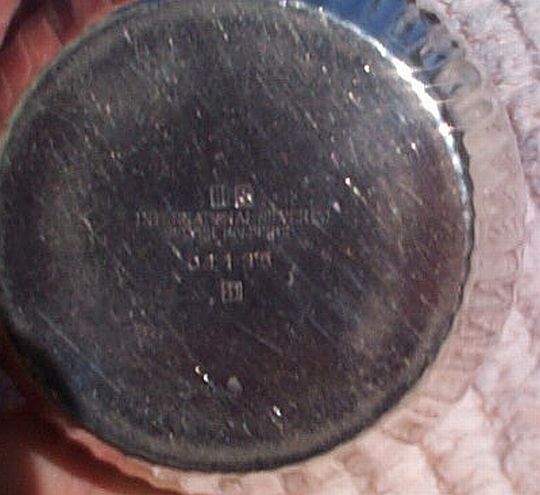 us navy captains mess silverplated desktop ashtray