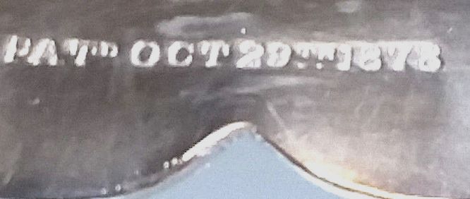 antique us navy captains ice water decanter or water pitcher insignia dated 1876