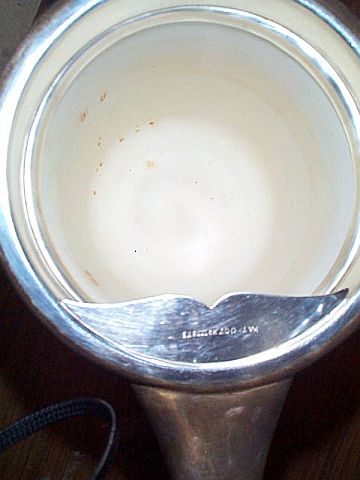 vintage ice water decanter