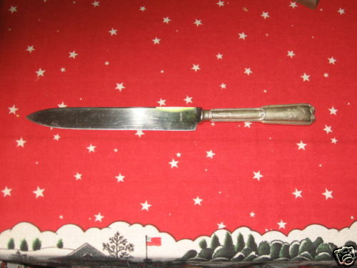 royal italian navy carving fork bottom mark 
