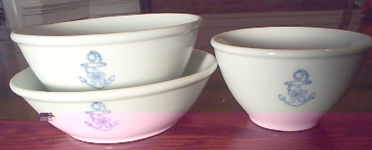 imperial japanese navy various china rice and soup bowls