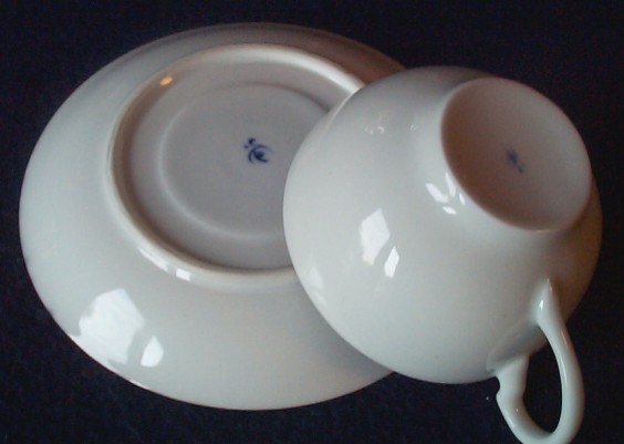 imperial japanese navy china cup and saucer bottom