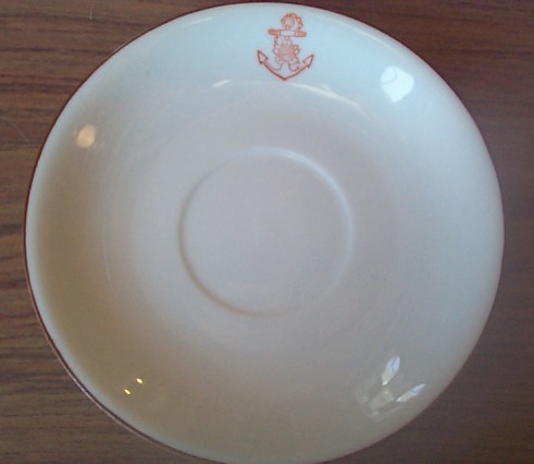 imperial japanese navy china saucer