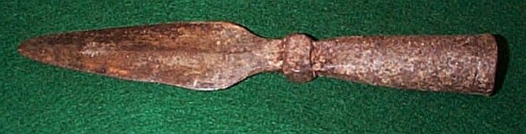 American Revolution Trench flat leaf Head