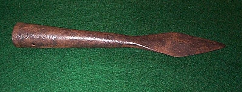 Handforged American Revolution Trench Spontoon Head