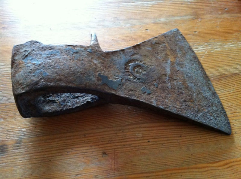 Details about   Military USSR High Quality Steel Hatchet AXE Russian army mark ZIK 1964 NOT USED 