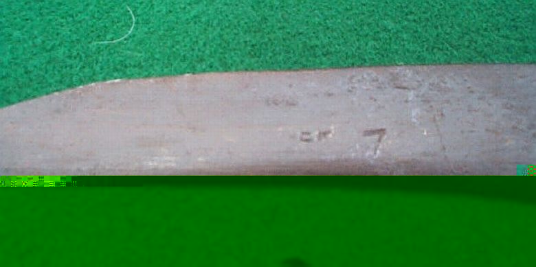 18th century hand forged sling blade or kaiser blade