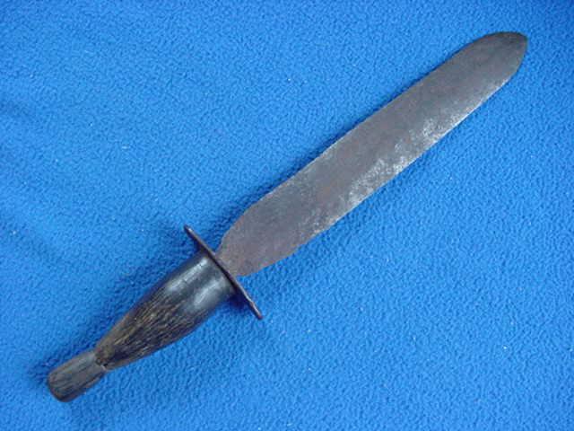 American-made Plug Bayonet from a File