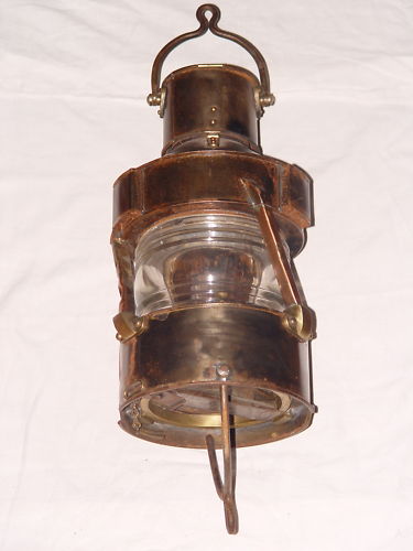 Details about   RARE Antique Maritime NAUTICAL Ship LANTERN Lamp Reform Lighting LONDON England 