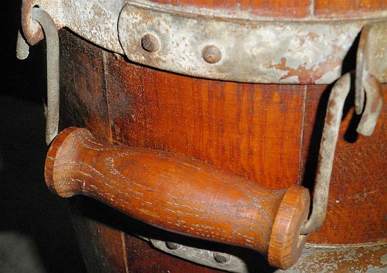  wooden water casks or water kegs