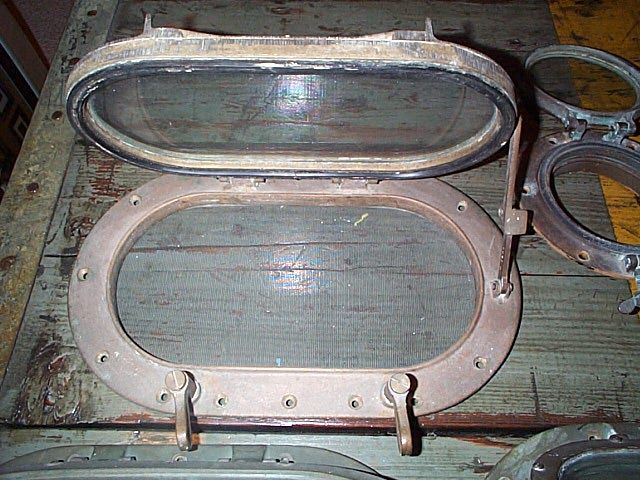 WWII US Navy Liberty Ship Port Hole #3