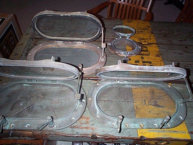 US Navy Liberty Ship Porthole #1