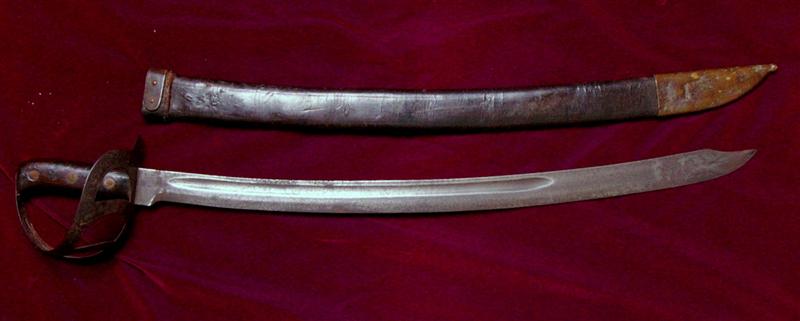 klewang cutlass m1898 with scabbard