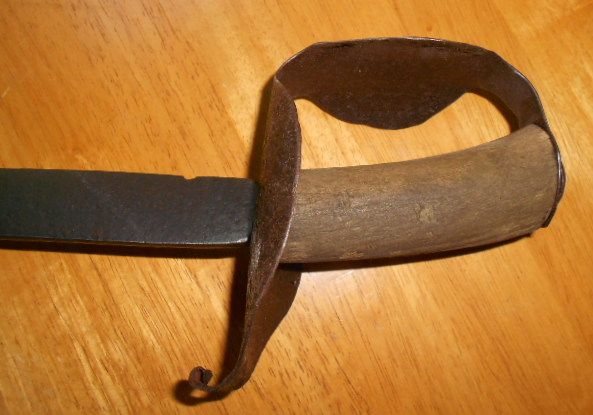 British or American 1730-1770s Naval Cutlass