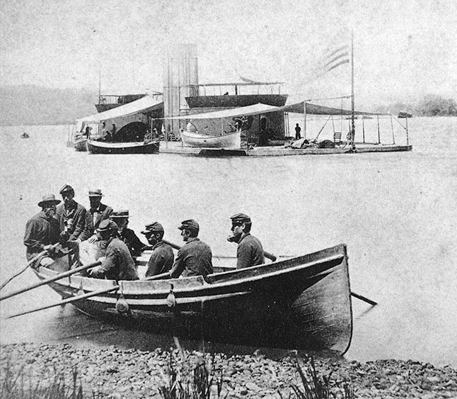 ca 1860s civil war rowboat leather docking bumper
