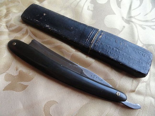 civil war us navy straight razor