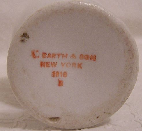 Bottom Marked C. Barth & Son New York 1918