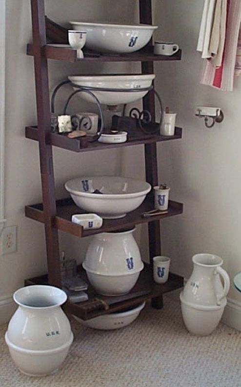 backstamp of ca 1860s-1880s stylized usn monogram on wash basin