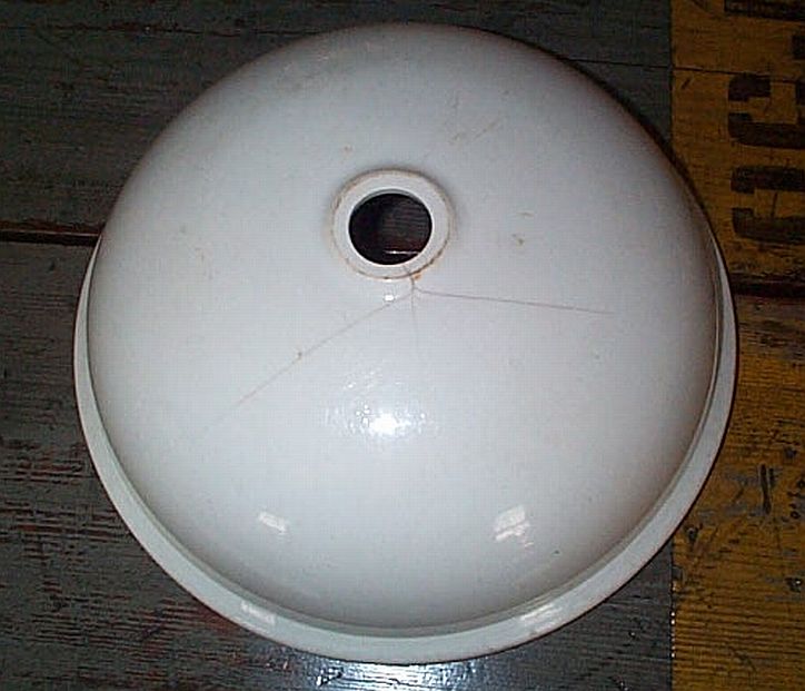 navy porcelain sink stamped USN