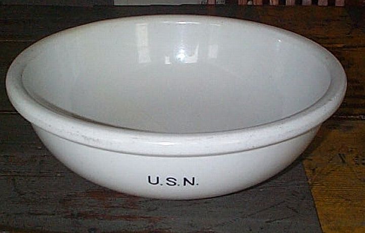 us navy enlisted porcelain sink