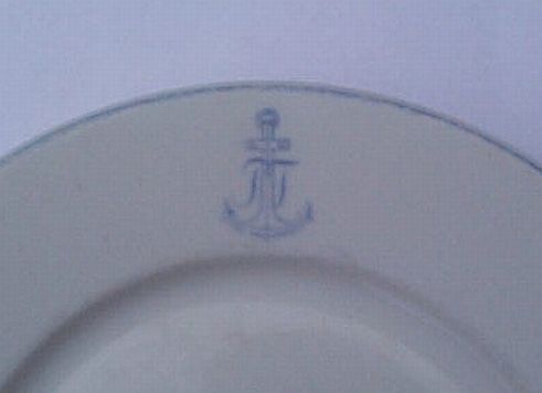 polish navy anchor topmark 