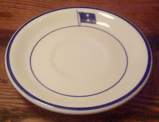 rear admiral, 2 stars, Full Size Saucer