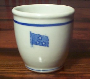 vice admiral, 3 stars Egg Cup or Watchstanding Mug