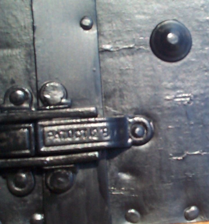 restored victorian dome top trunk for sale 662