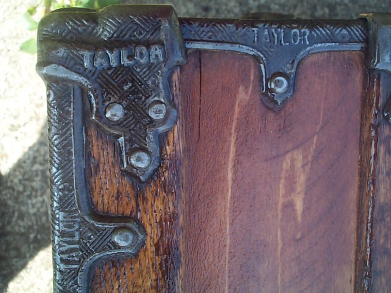 restored victorian all wood flat top tunk for sale 691