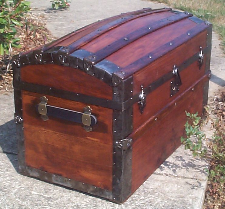 restored victorian all wood humpback or dometop for sale 702