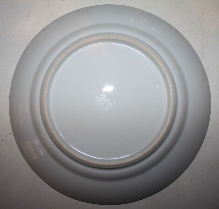 post revolution russian red fleet or russian red navy pre-wwii dinner plate