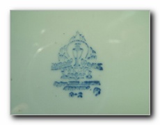 ca 1930's-1946 ww2 russian navy dinner plate bottom mark