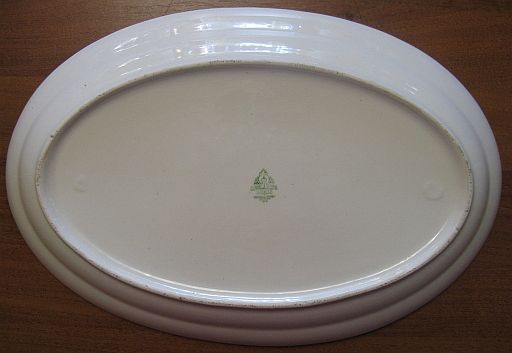 russian navy dinner pre-wwii platter