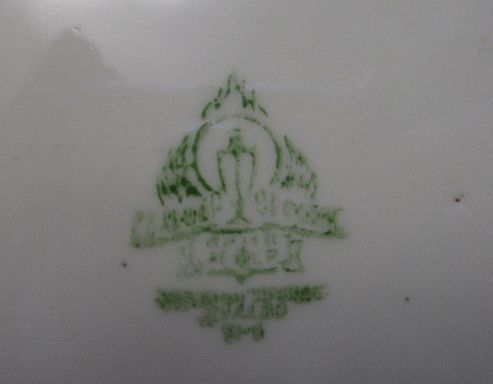 russian navy dinner pre-wwii platter