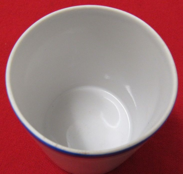 post WWII Cold War Soviet Navy or russian navy cup ca 1970