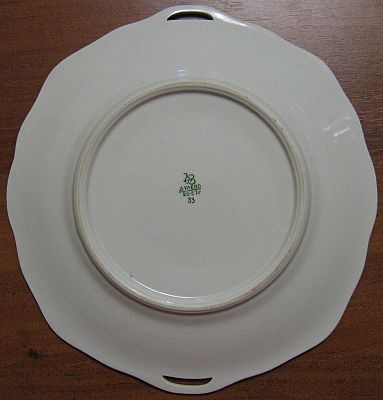 soviet navy serving platter bottom