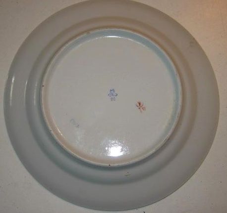 soviet navy senior officer dinner plate backstamp