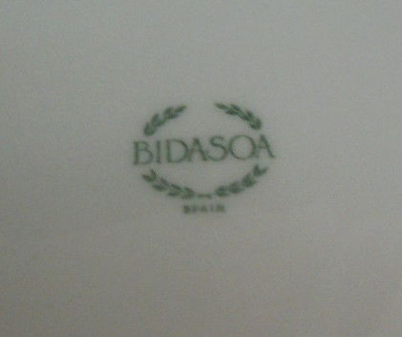 spanish navy dinner plate showing crown and fouled anchor