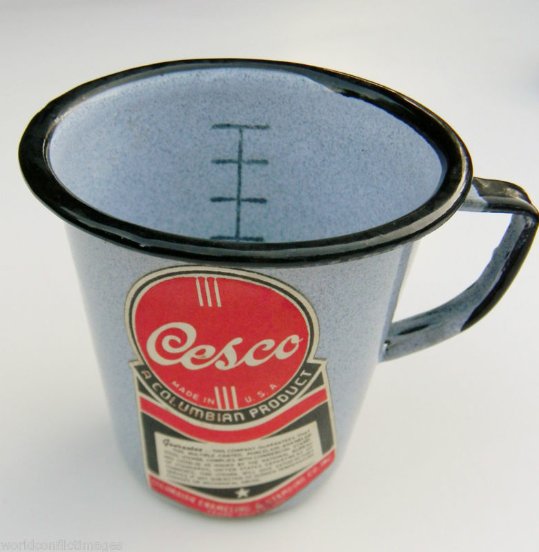 us navy enamelware measuring cups