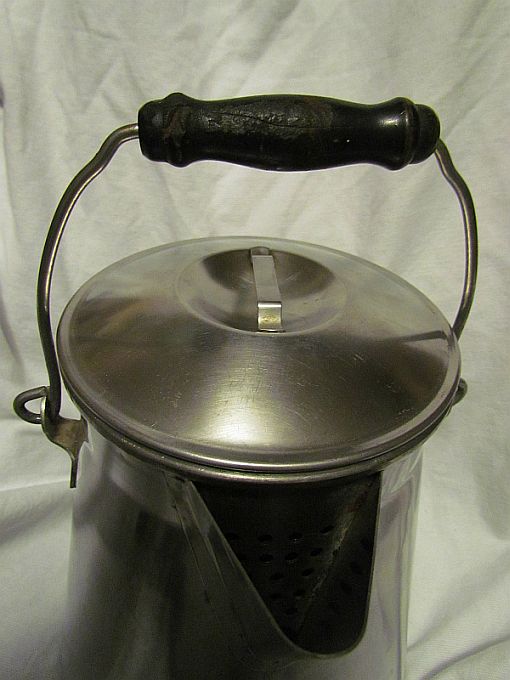  us navy enlisted mess hall galley stainless steel coffee pot
