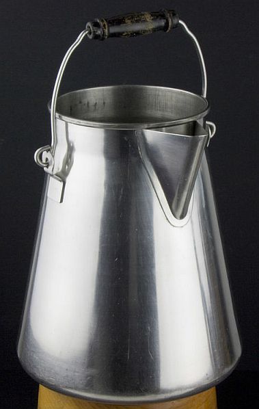  us navy enlisted mess hall galley stainless steel coffee pot