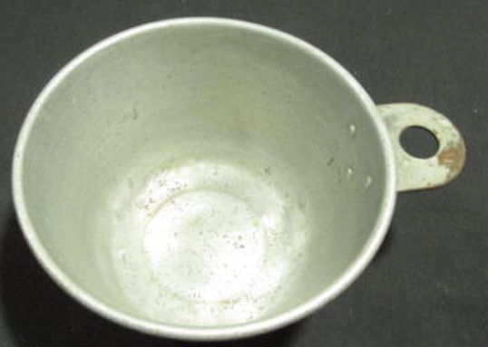 us navy enamelware enlisted cup and plate ca 1898-1910