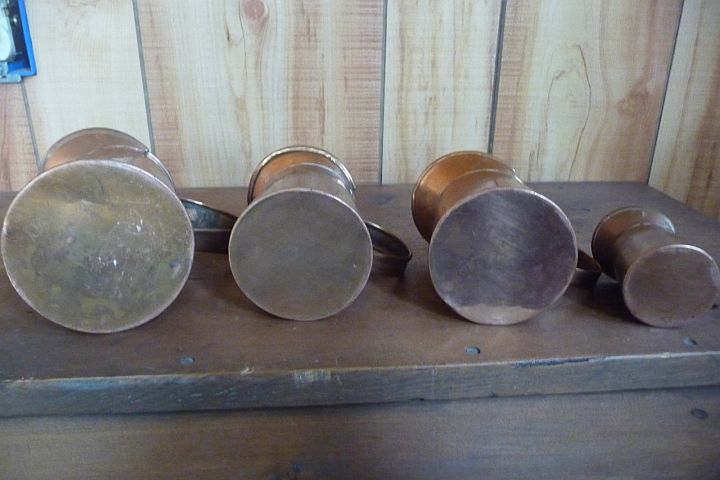 us navy copper measuring cups