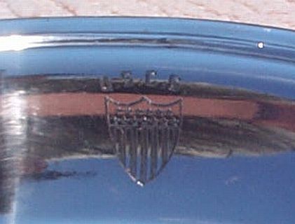 USCG issued Formal Coast Guard Silverplate Deep Dish with Insignia