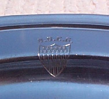 USCG issued Formal Coast Guard Silverplate Serving Tray with Insignia