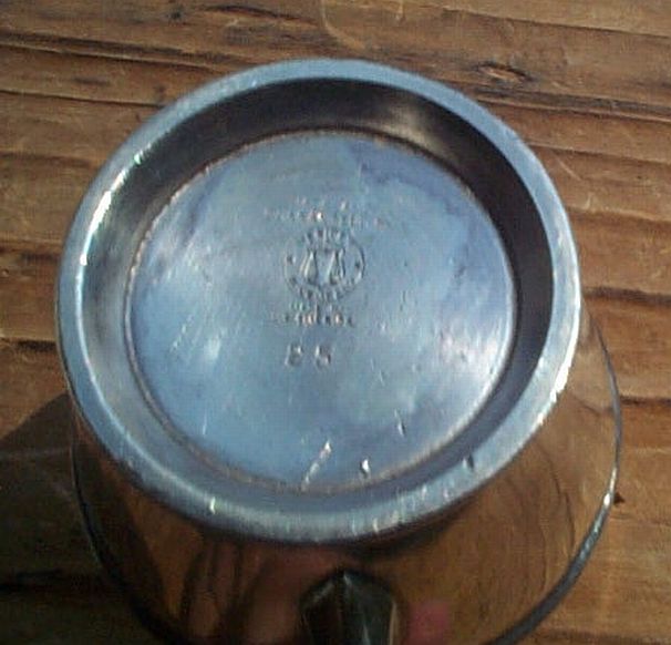 USCG issued Formal Coast Guard Silverplate Creamer with Insignia
