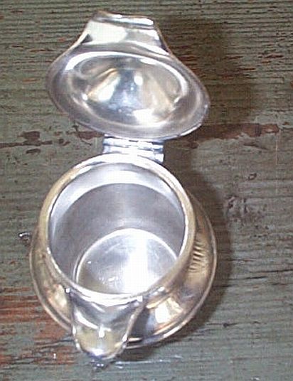USCG issued Formal Coast Guard Silverplate Creamer with Insignia